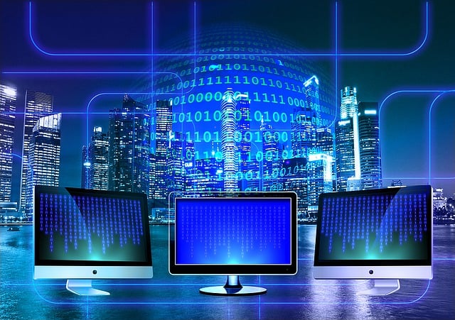 computer screens